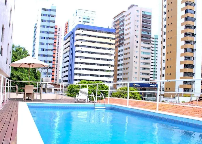 Otimo Apartamento Na Melhor Area De Tambau, Amplo, Com Piscina E Proximo A Praia